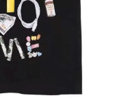 Men's collage graphic t-shirt, detail view